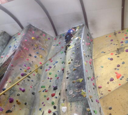 Al Buro climbing