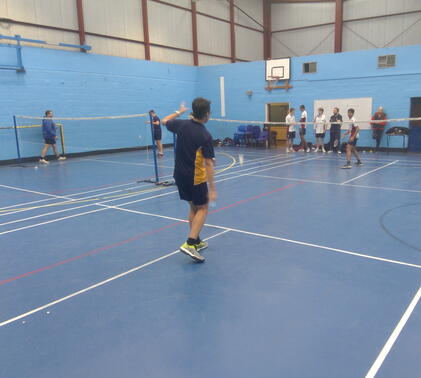 U16 badminton