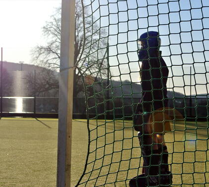 Hockey goalkeeper