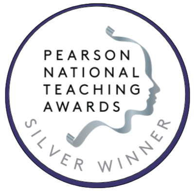 Pearson National Teaching Awards. Silver Winner 2025.